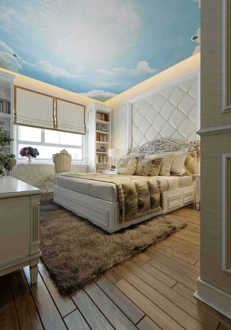 Thiết kế nội thất phòng ngủ căn hộ sarimi đại quang minh